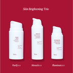 Byra skin brightening skincare products - Purify Biotic-Cleanser, Meracle Nutri-Essence, Illuminate Nutri-Serum