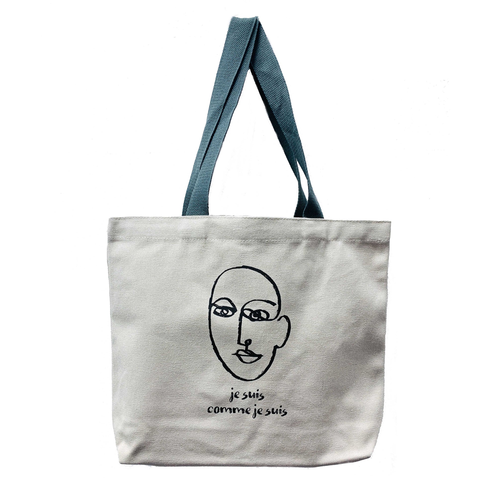 Je Suis Tote Bag (pure cotton, thick 22oz)